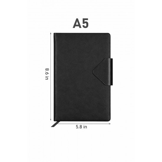 AccuPrints A5 Premium PU Leather Notebook Diary
