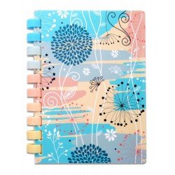 DOODLE A5 Ruled Notebook Diary Soft Ring Spiral