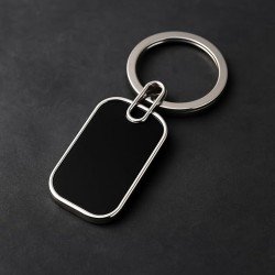 Personalized Stainless Steel Keychain with Custom Name
