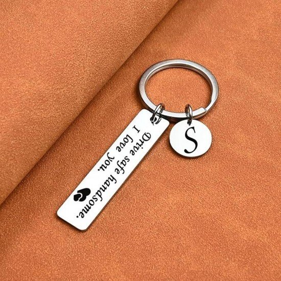 Safe Handsome I Love You Key Chain