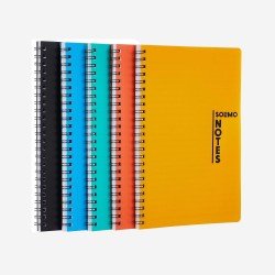 Solimo Notebooks, Spiral-Bound, Lightweight