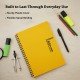 Solimo Notebooks, Spiral-Bound, Lightweight