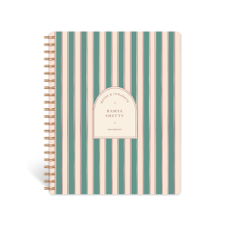 The Stripes Spiral Notebook