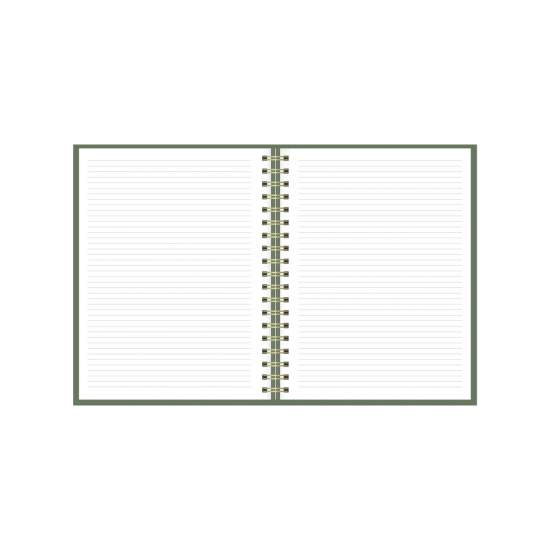 The Stripes Spiral Notebook