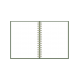 The Stripes Spiral Notebook